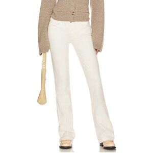 Paige Jeans Vintage White Laurel Canyon Low Rise Bootcut Jeans Women's Size 27 W